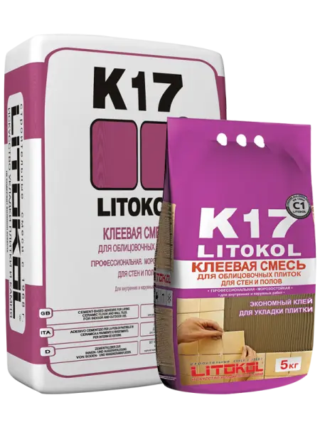 Клеевая смесь LitoKol K17 25 kg